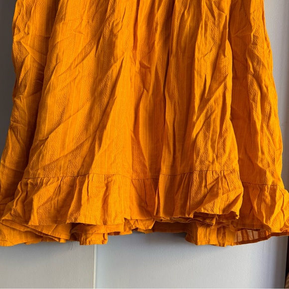 Universal Thread Mustard Yellow Eyelet Dress - Size 3X - Picture 12 of 13